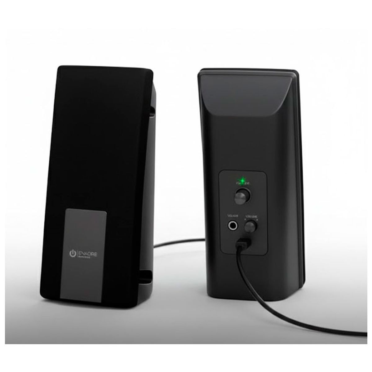 ENKORE - Parlantes Partner ENK S305 Multimedia 2.0 LED Jack 3.5mm USB Escritorio