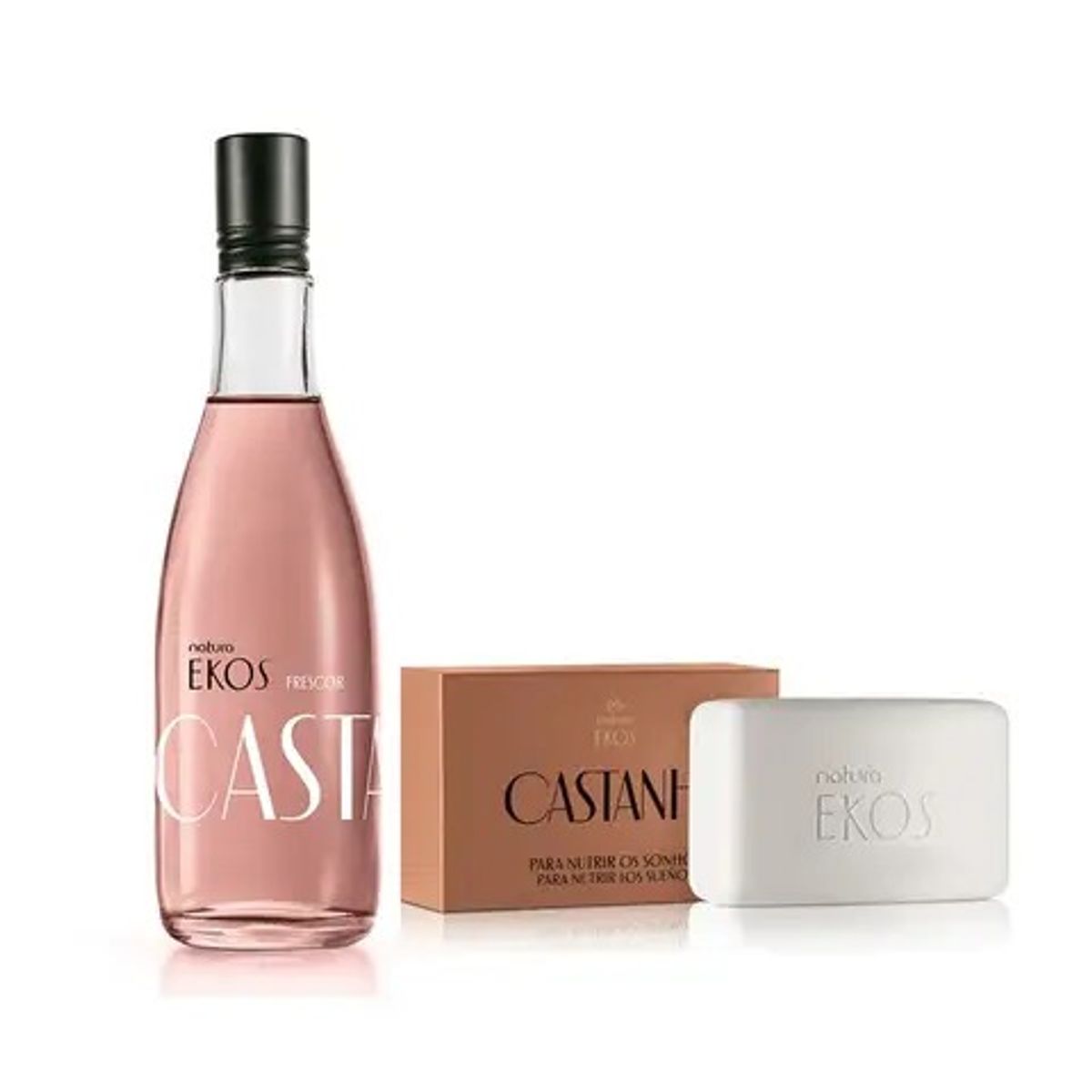 NATURA - Ekos Castaña Frescor 150 ml + jabon en barra Natura