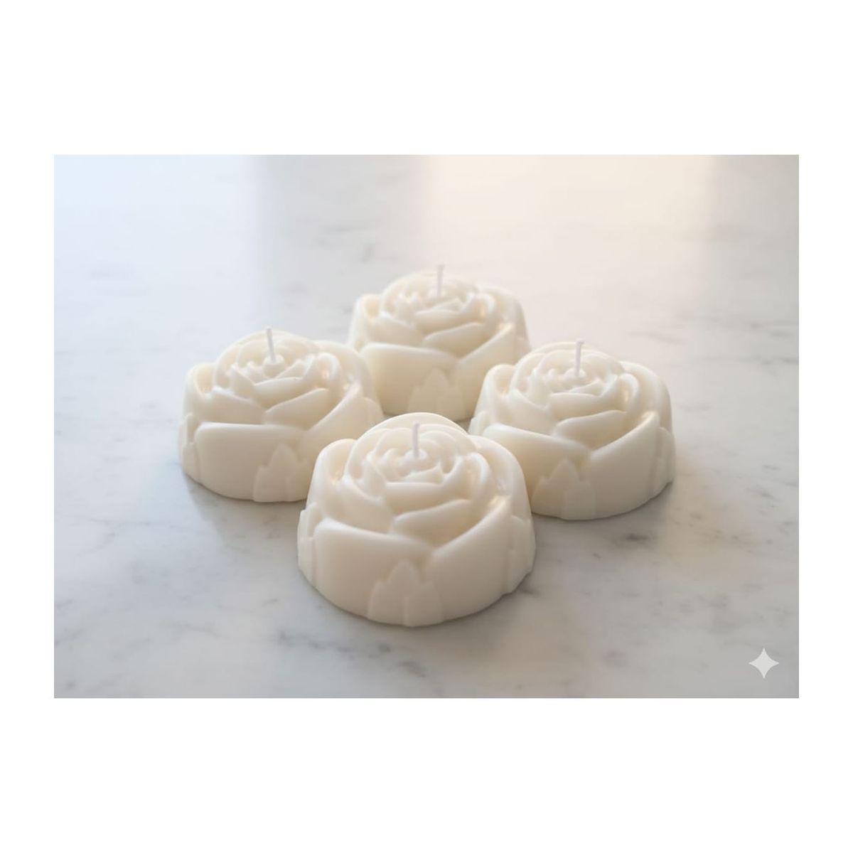 GENERICO - Box 2 Velas Cera De Soya Orgánica Libre De Plomo No Parafina Listo Para Regalar Larga Duración