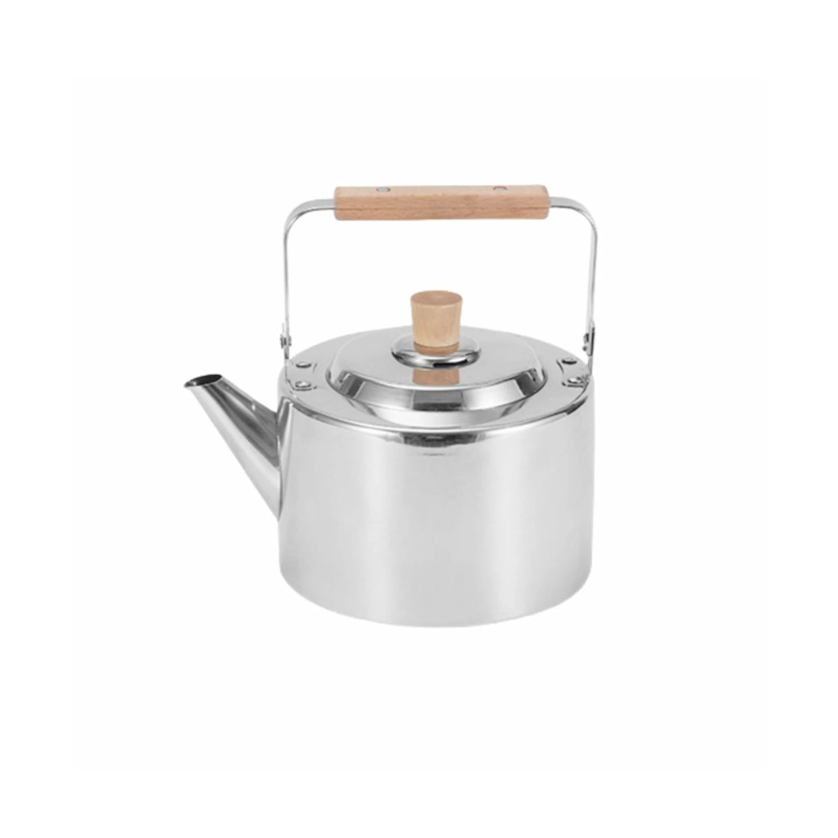 GENERICO - Tetera de acero inoxidable con colador 1 litro