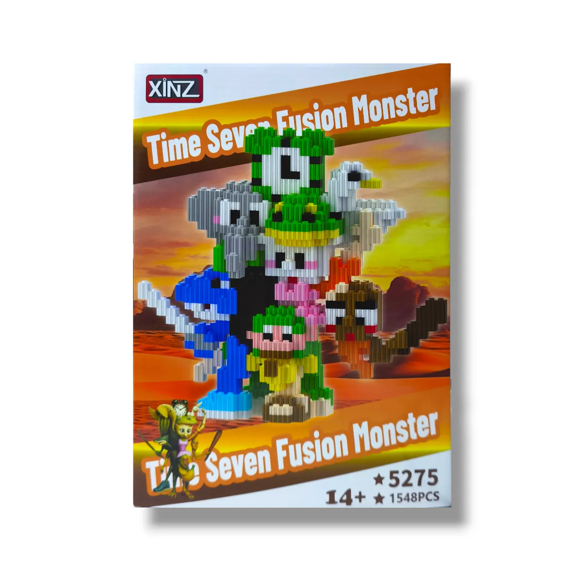 GENERICO - TIPO LEGO ITALIAN BRAINROT LA GRAN COMBINACION MAS DE 1350PIEZAS