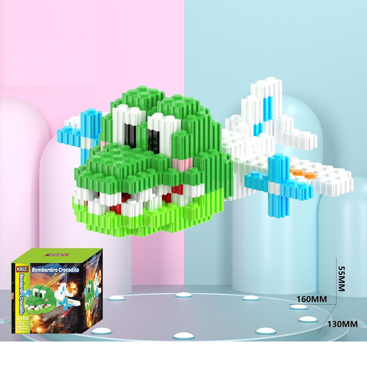 GENERICO - Legos armables bloques para armar rompecabezas tung Tung sahur