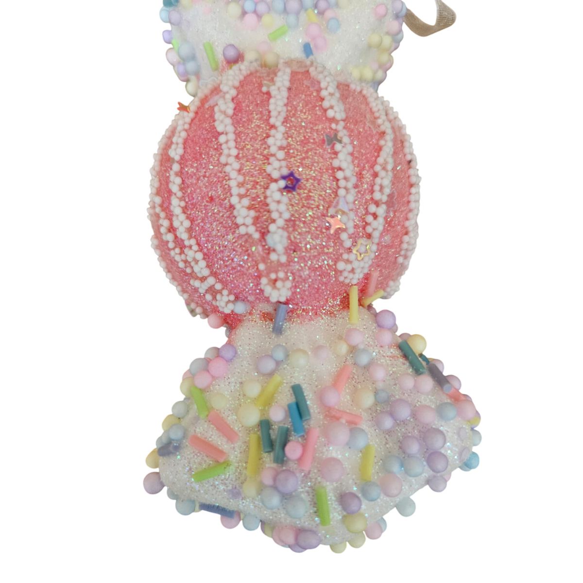 GENERICO - Adornos De Árbol De Navidad Decoraciones Navideñas Redondo 1 UND