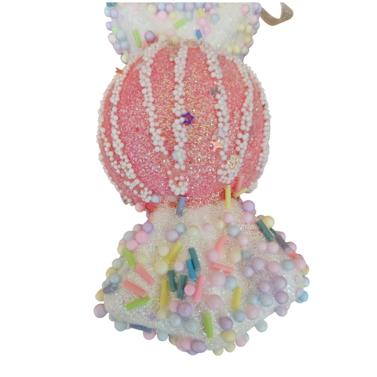 GENERICO - Adornos De Árbol De Navidad Decoraciones Navideñas Redondo 1 UND