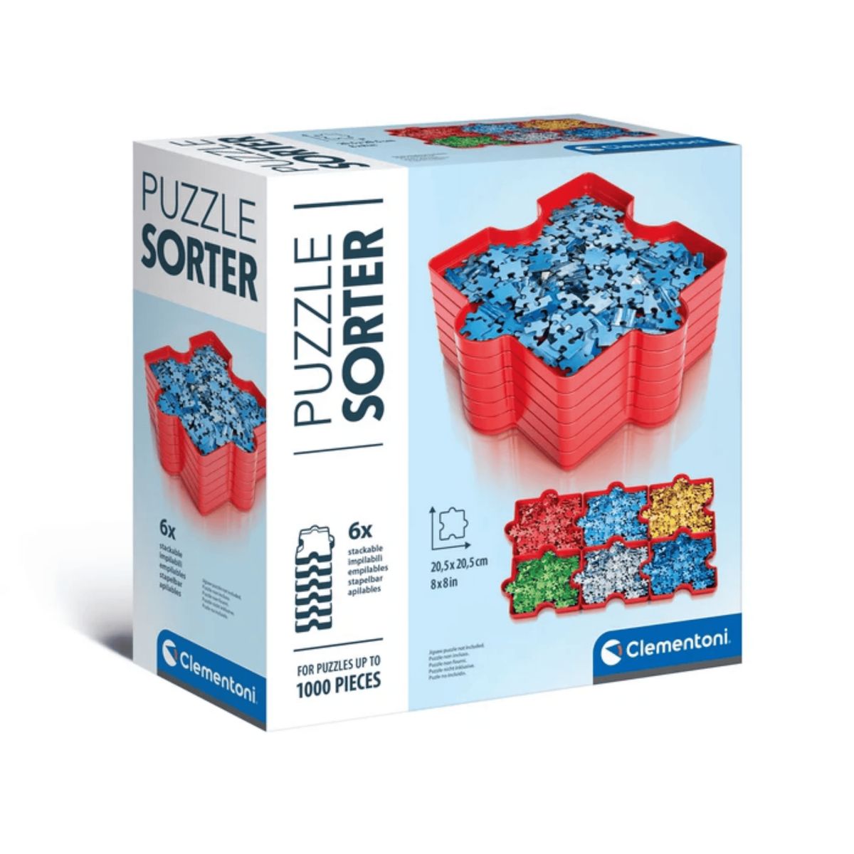 CLEMENTONI - Clementoni Clasificador de Rompecabezas - Puzzle Sorter