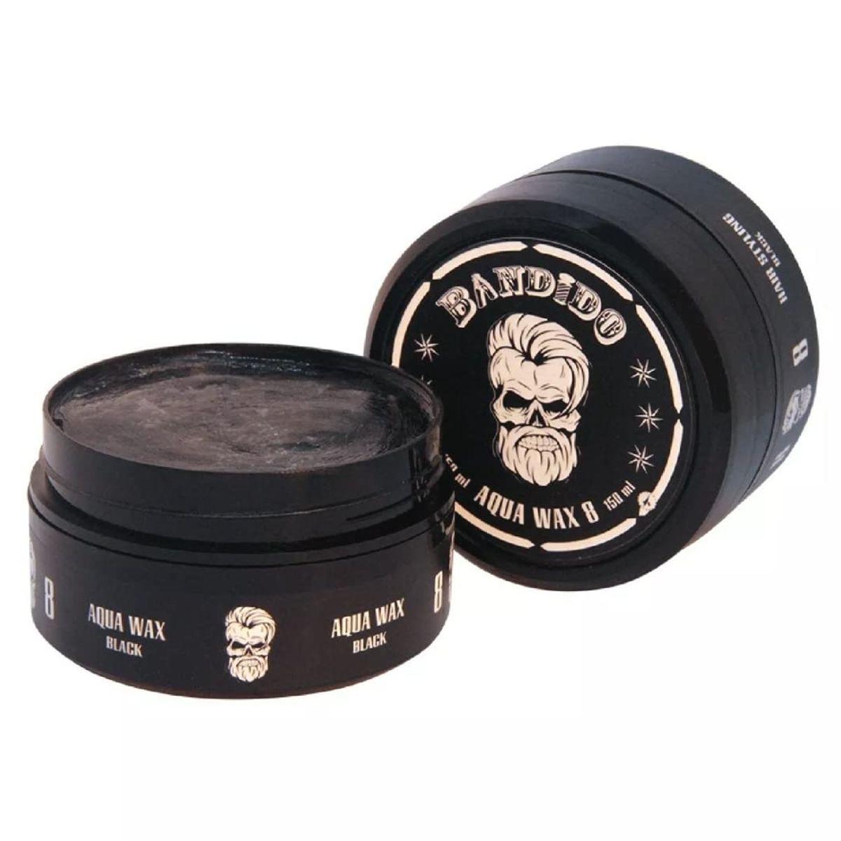 GENERICO - Cera para Cabello Bandido Negro Aqua Wax 8