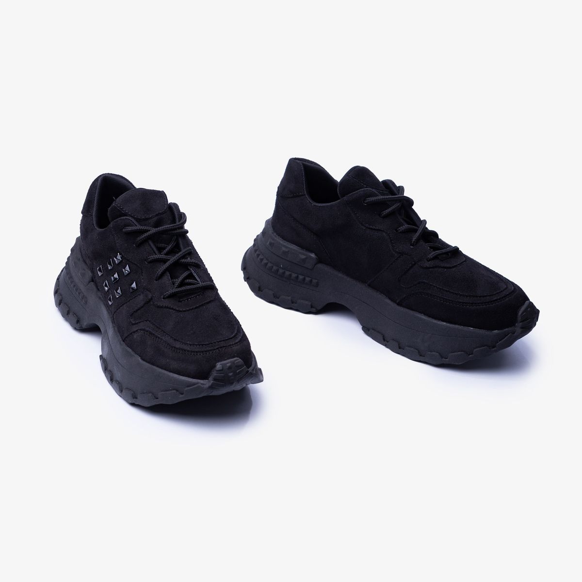 NEBULA - Zapatilla Talavera - Nébula - Negro Gamuza