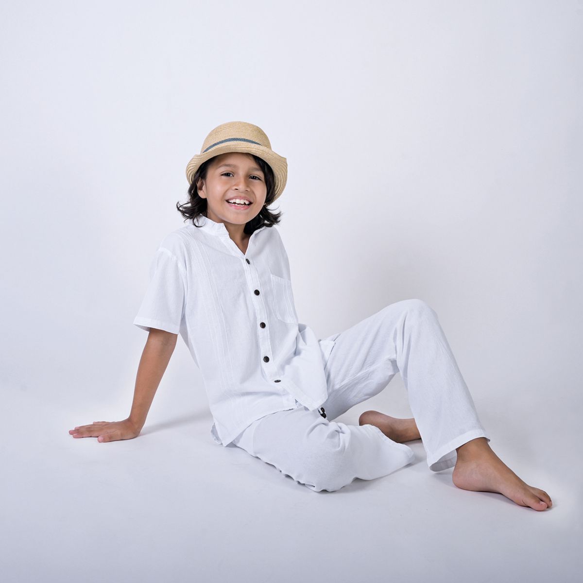 FORBER - CONJUNTO NIÑO BLANCO 2 PIEZAS