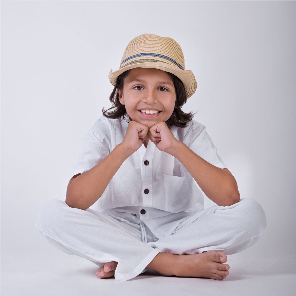 FORBER - CONJUNTO NIÑO BLANCO 2 PIEZAS