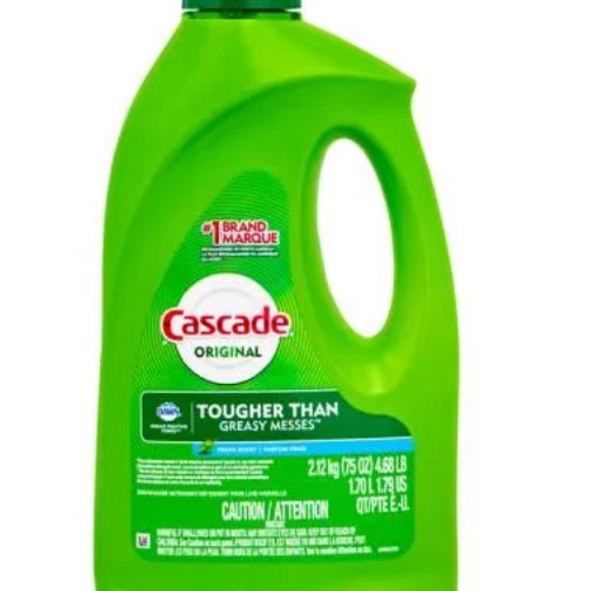 CASCADE - Detergente para lavavajillas Cascade 1,70 litros