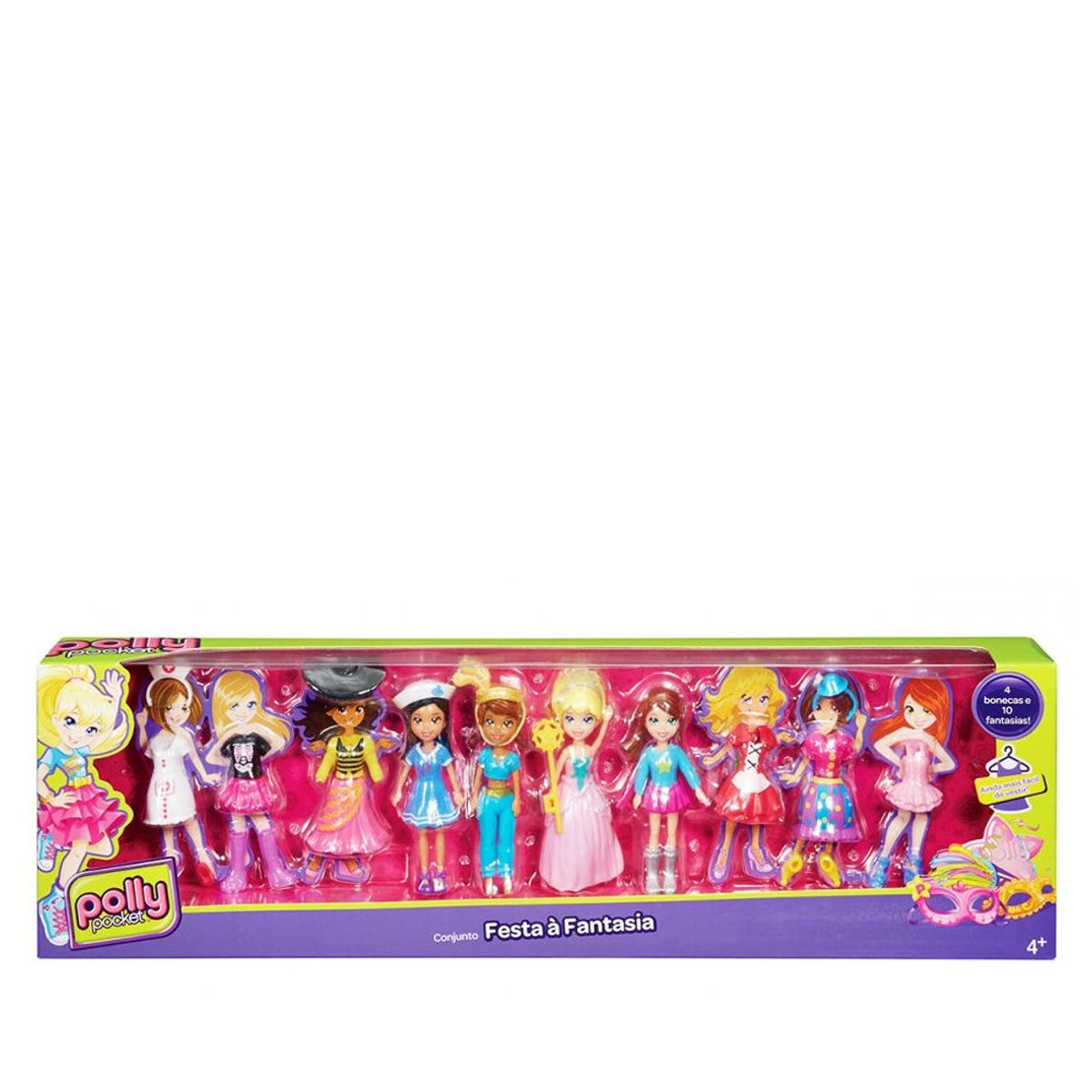 POLLY POCKET - Set de Muñecas Disfraces a la Moda