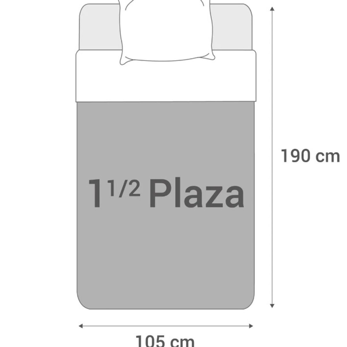 JUST HOME COLLECTION - Combo Edredón+ cojín+ sabanas niña 1.5 plazas