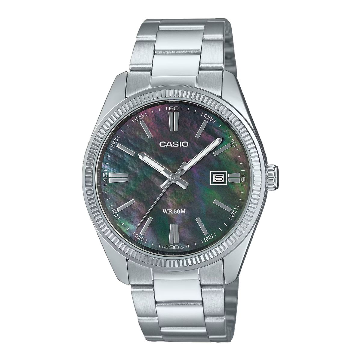 CASIO - RELOJ CASIO MTP-1302DS-1AVDF ORIGINAL PLATEADO  SKU CAS-104