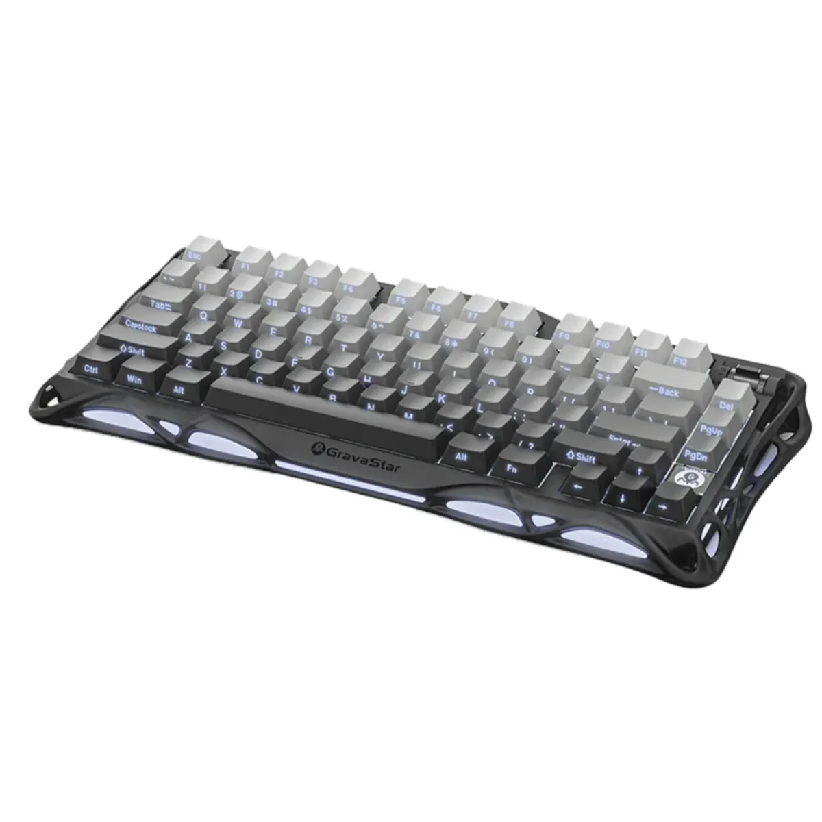 GRAVASTAR - Teclado Mecánico Inalámbrico 75% Gamer Mercury K1 Gravastar