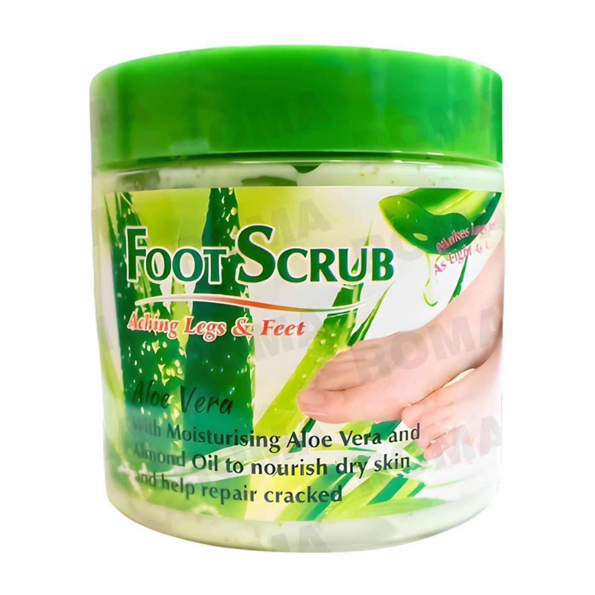 WOKALI - EXFOLIANTE PARA PIES ALOE VERA 500G WOKALI