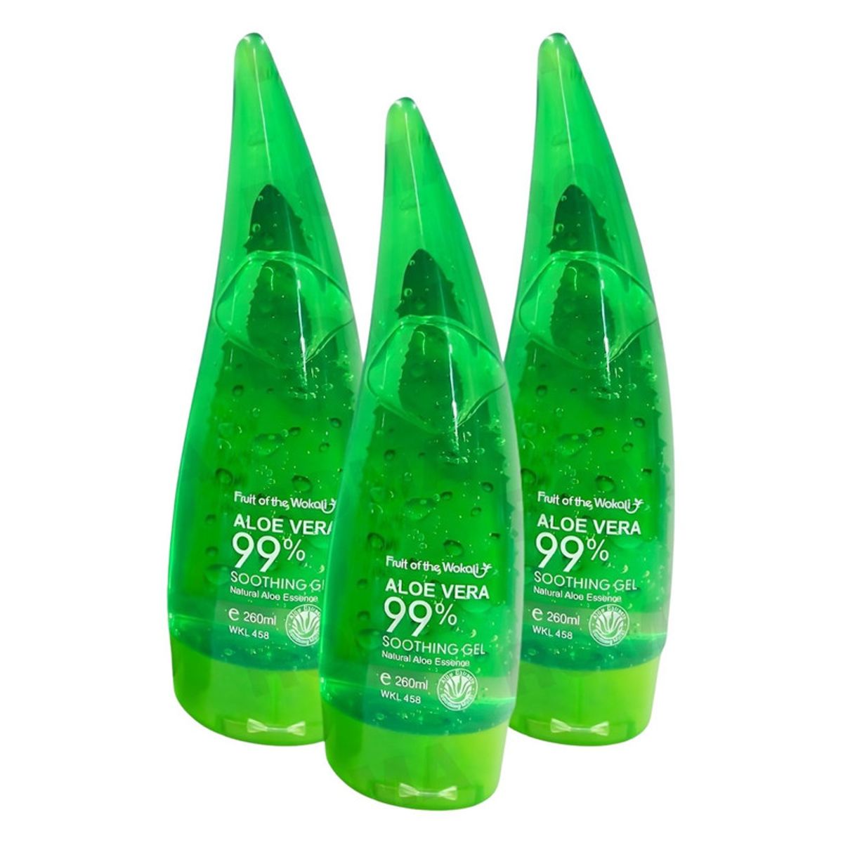 WOKALI - PACK 3 GEL CALMANTE ALOE VERA 260ML WOKALI
