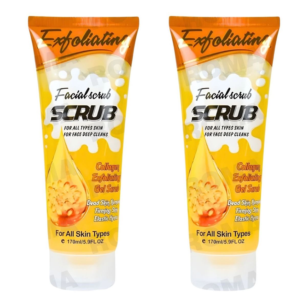 WOKALI - PACK 2 GEL PEELING FACIAL VITAMINA C 170ML WOKALI