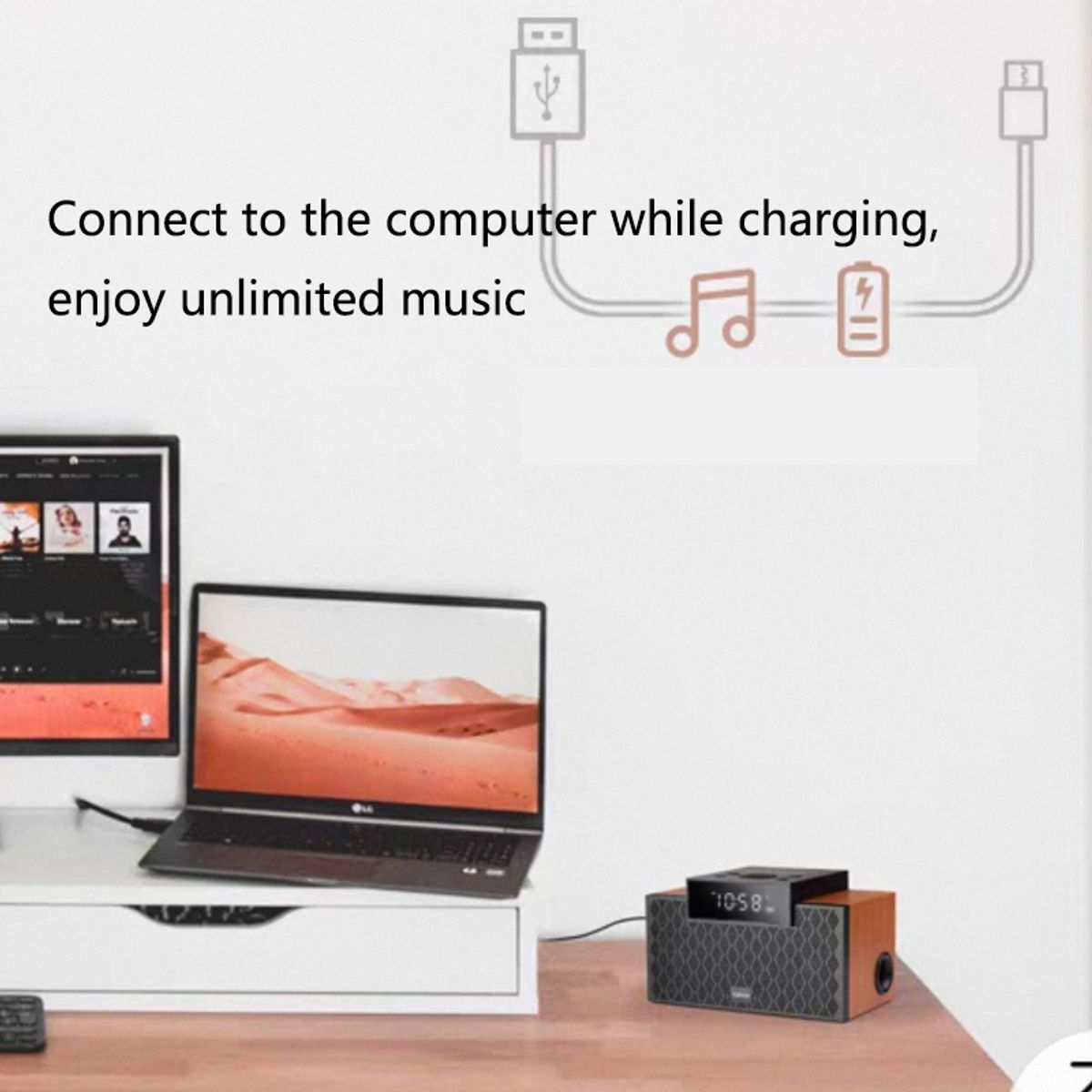 EDIFIER - Parlante Bluetooth Edifier M260 marrón