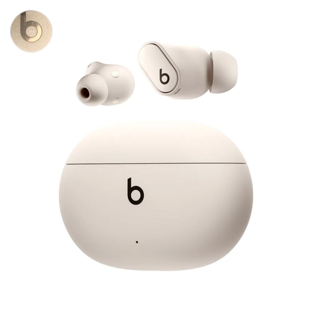 BEATS - Auriculares BEATS Studio Buds + Inalámbricos con ANC - Marfil