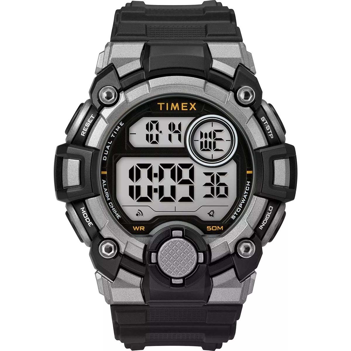 TIMEX - Reloj Hombre TIMEX Digital Deportivo Alarma Fechador Indiglo TW5M27700