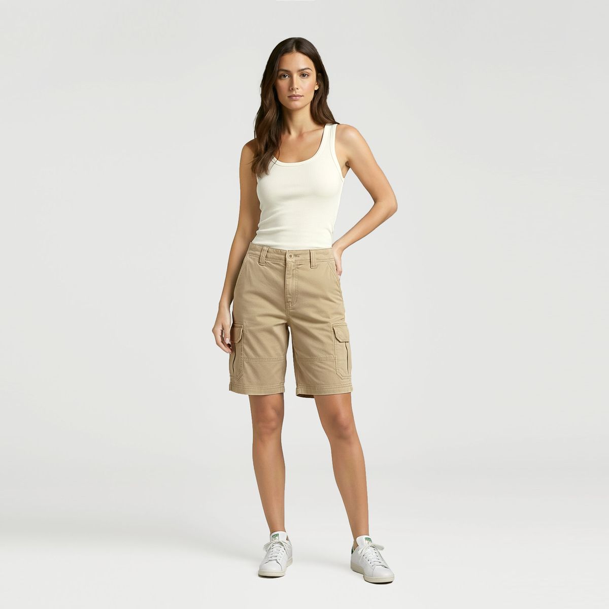 COTTON'S JEANS - BERMUDA CARGO PARA MUJER ALI