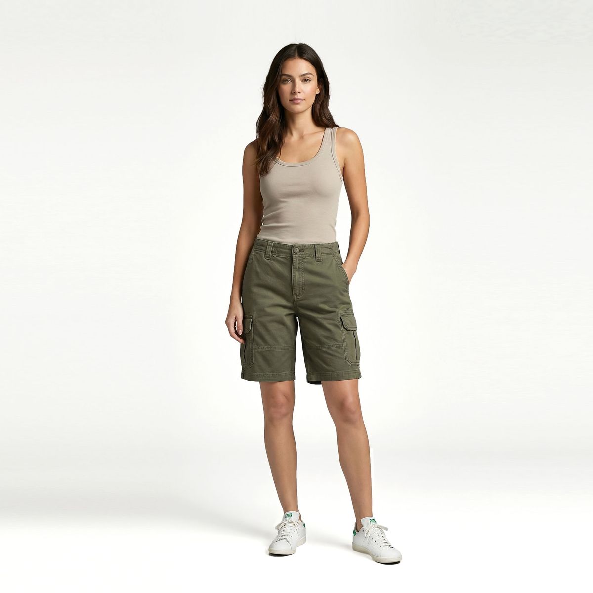 COTTON'S JEANS - BERMUDA CARGO PARA MUJER ALI