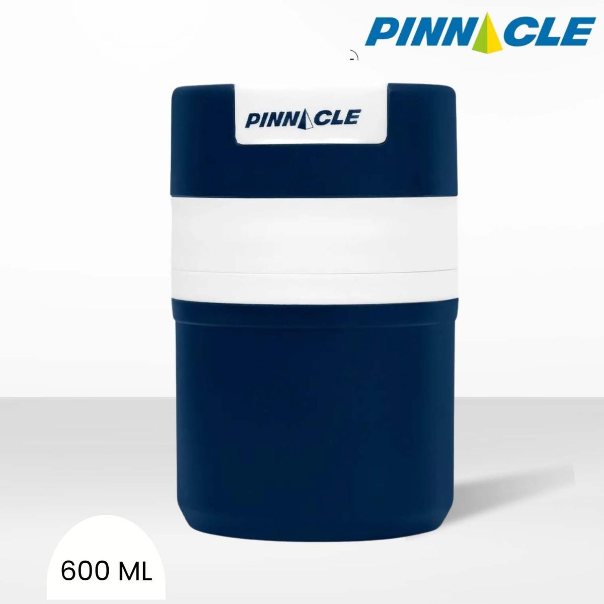 GENERICO - Termo de Comida Pogo de Interior de Acero Inox Pinnacle 600 ml Azul