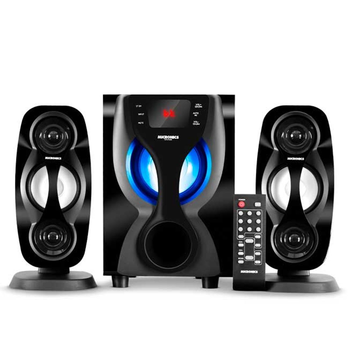 MICRONICS - Parlante Micronics Savage MIC S7415BT Bluetooth Woofer de 4 Radio FM USB