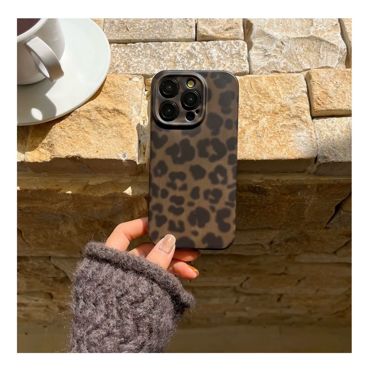 CASE - Case Estuche Iphone 13 Pro Max Funda Animal Print Leopardo