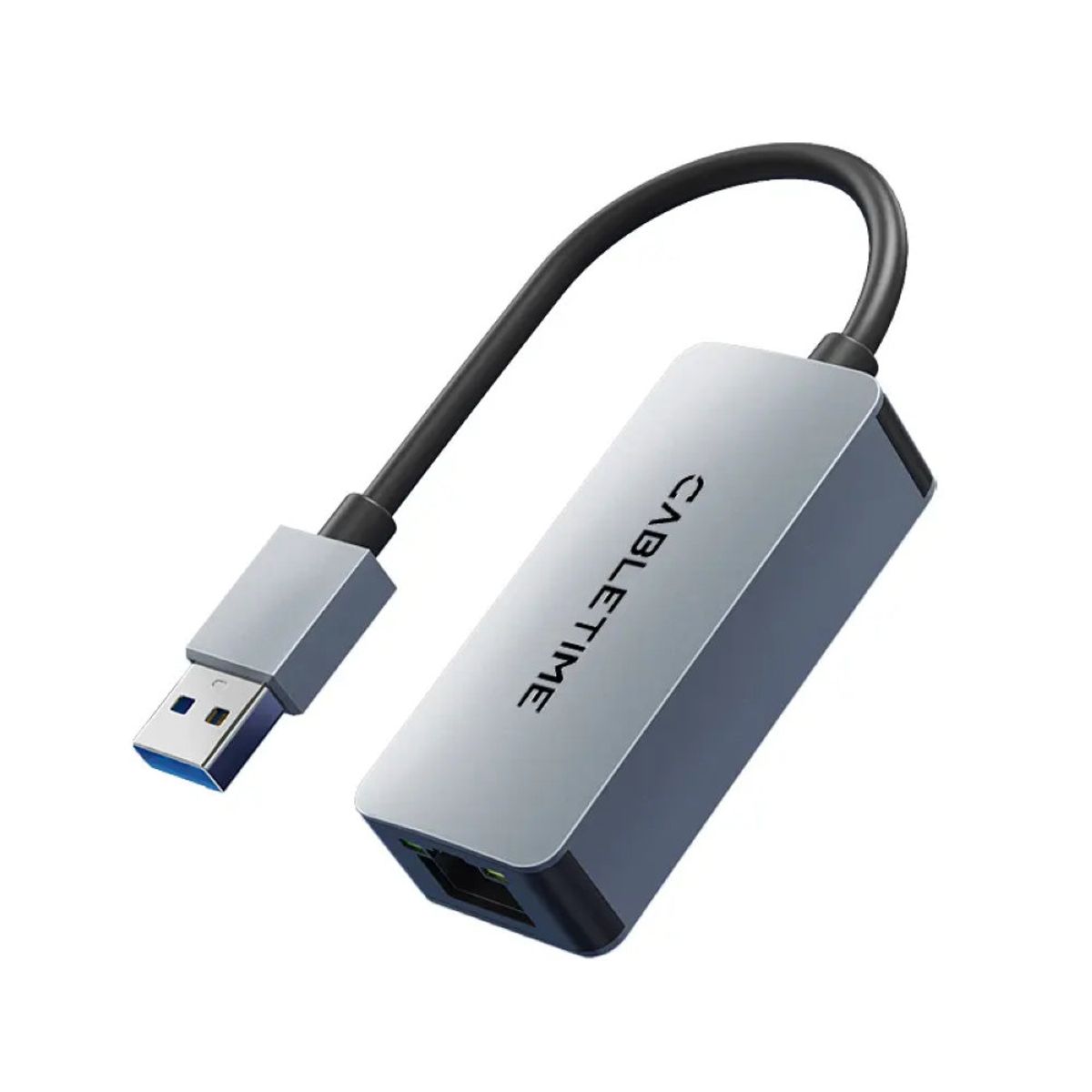 GENERICO - Adaptador USB 3.0 a RJ45 Cabletime CB56G USB-A