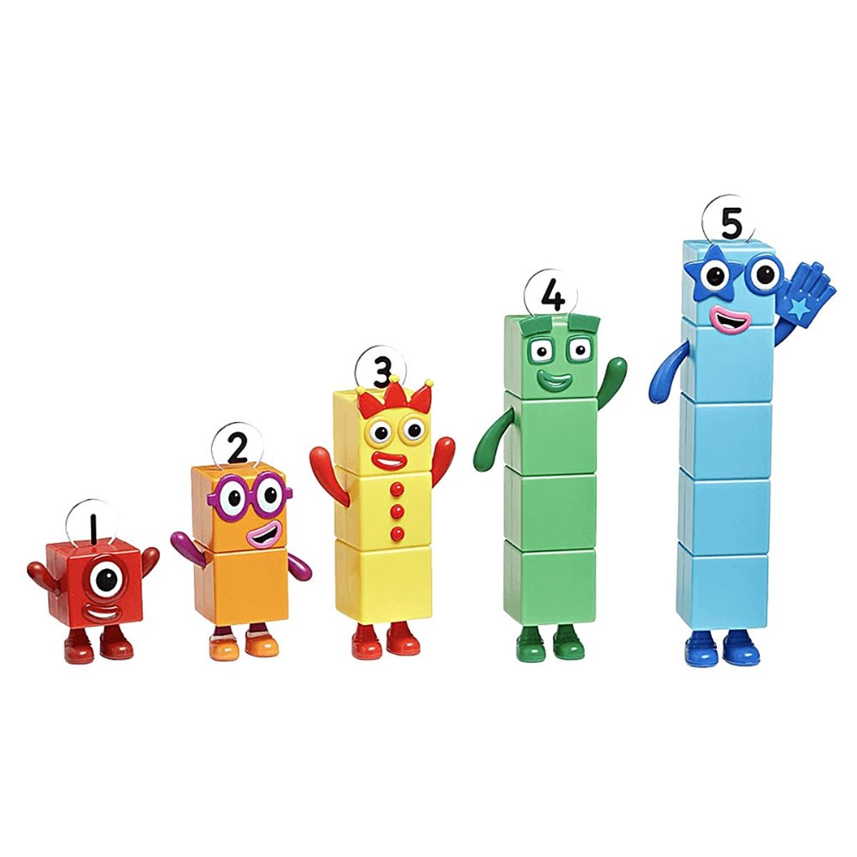LEARNING - Numberblocks Set de Figuras 1-5 Number Blocks