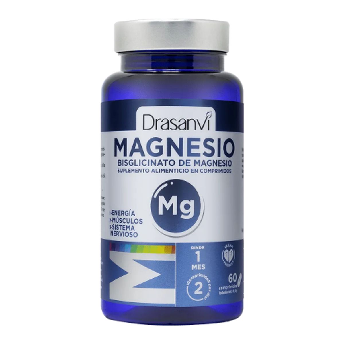 DRASANVI - Bisglicinato de Magnesio 694 mg x 60 Comprimidos