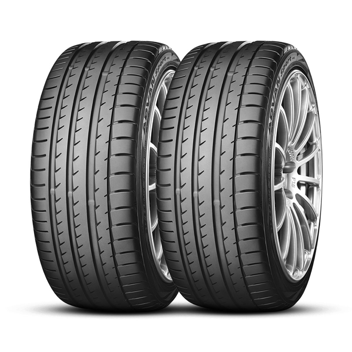 YOKOHAMA - Set X2 LLANTA 26545ZR18 101Y YOKOHAMA ADVAN Sport V105S TL