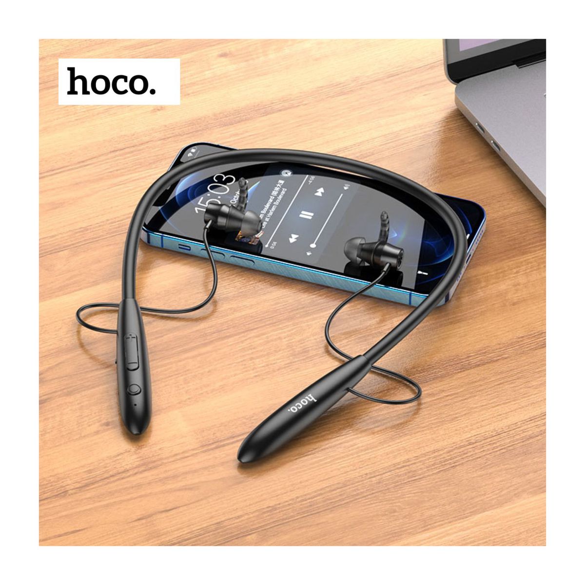 HOCO - Auricular  Inalambrico Bluetooth Deportivo Hoco- ES61 con Micrófono