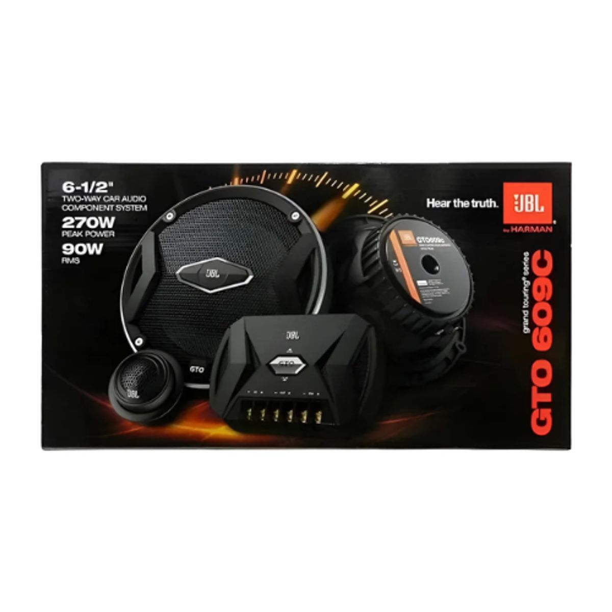 GENERICO - Set De Parlantes Componentes Para Auto Jbl Gto 609c 270w