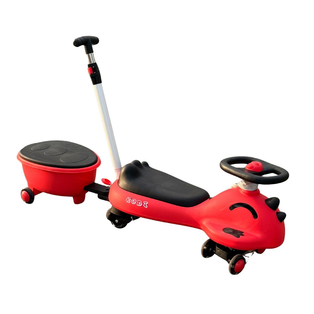 GENERICO - TWISCAR CON REMOLQUE KODICAR ROJO CON NEGRO