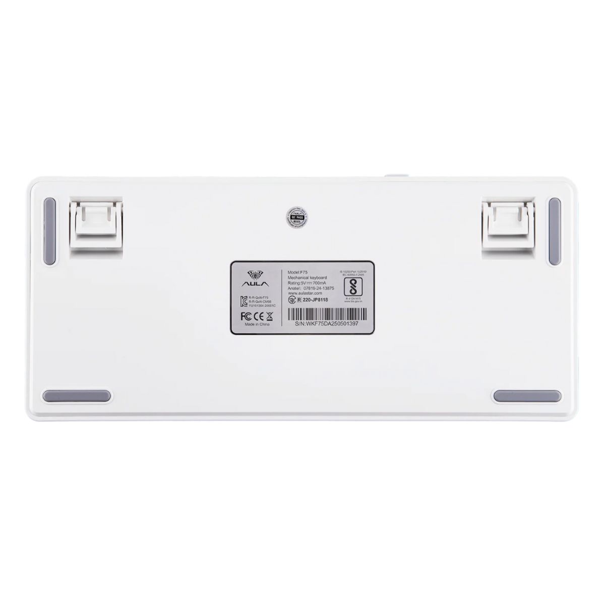AULA - Teclado Mecanico Aula F75  Español White Switch Leobog ReaperGreen