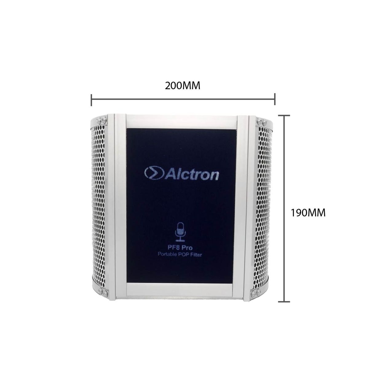 GENERICO - FILTRO PORFESIONAL DE  MICROFONO PARA ESTUDIO- PF8 PRO