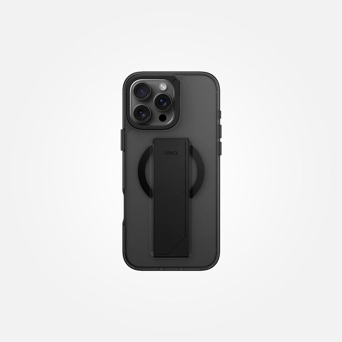 GENERICO - Case Uniq Heldro Max para iPhone 16 Pro - Smoke
