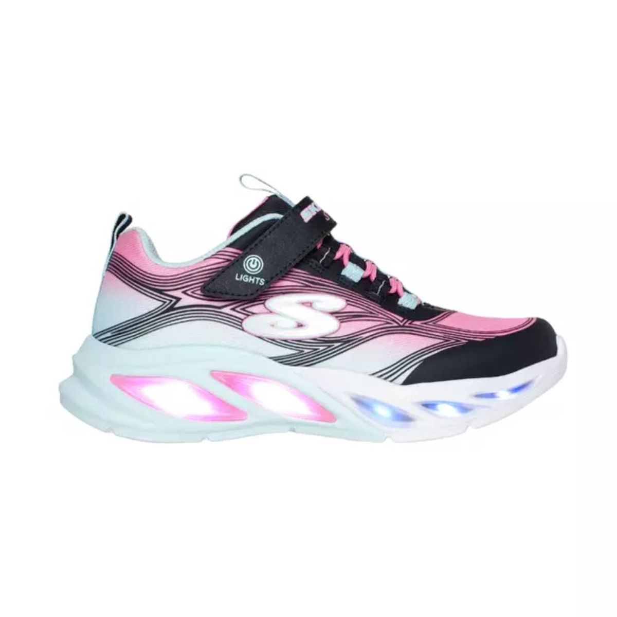 SKECHERS - ZAPATILLA SKECHERS COSMIC GLOW 303712L-BKMT - NIÑA