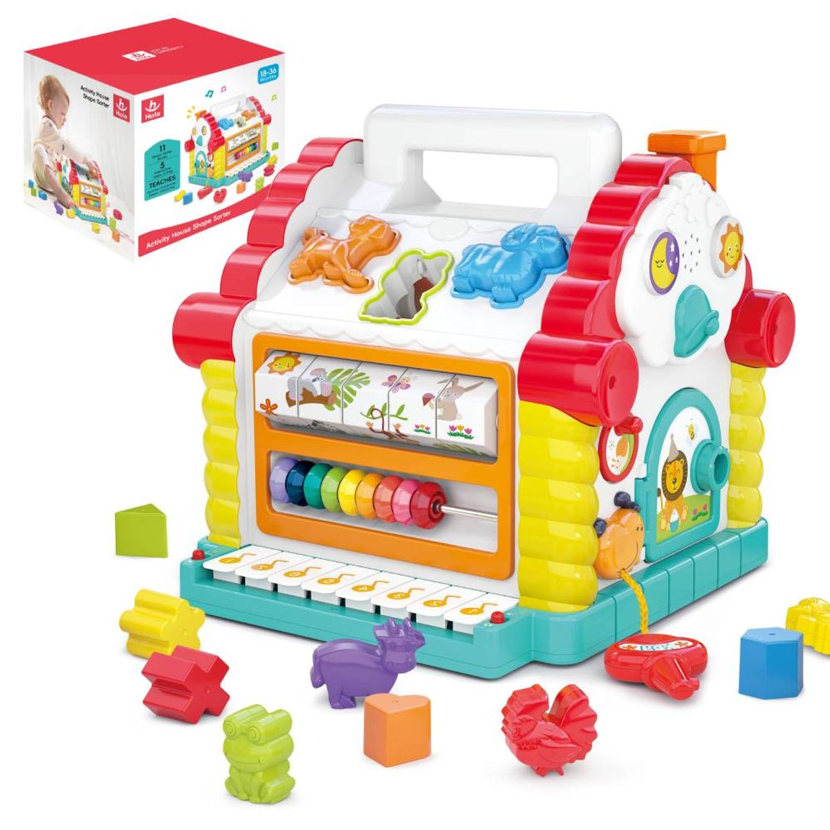 GENERICO - Casita de Aprendizaje Interactiva y Musical para Bebés