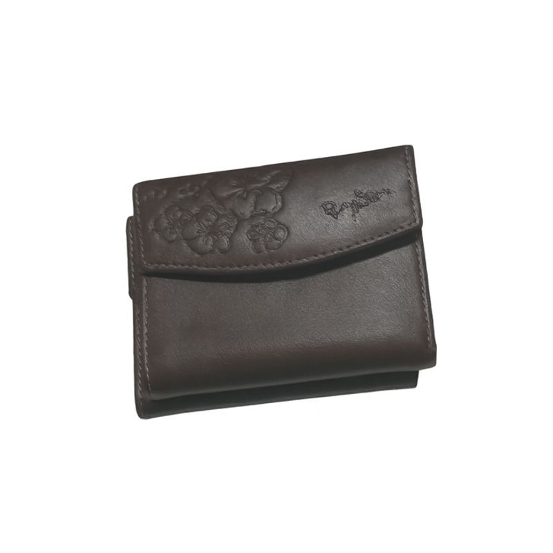 PERRY JHAN - Billetera de Cuero con diseño para mujer
