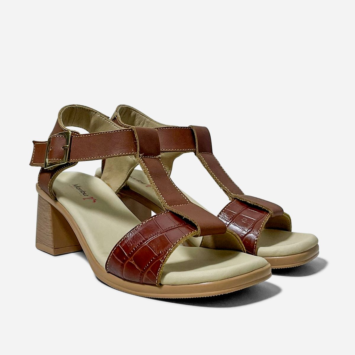 MARIBU - SANDALIA PURO CUERO 1027 - MARIBÚ