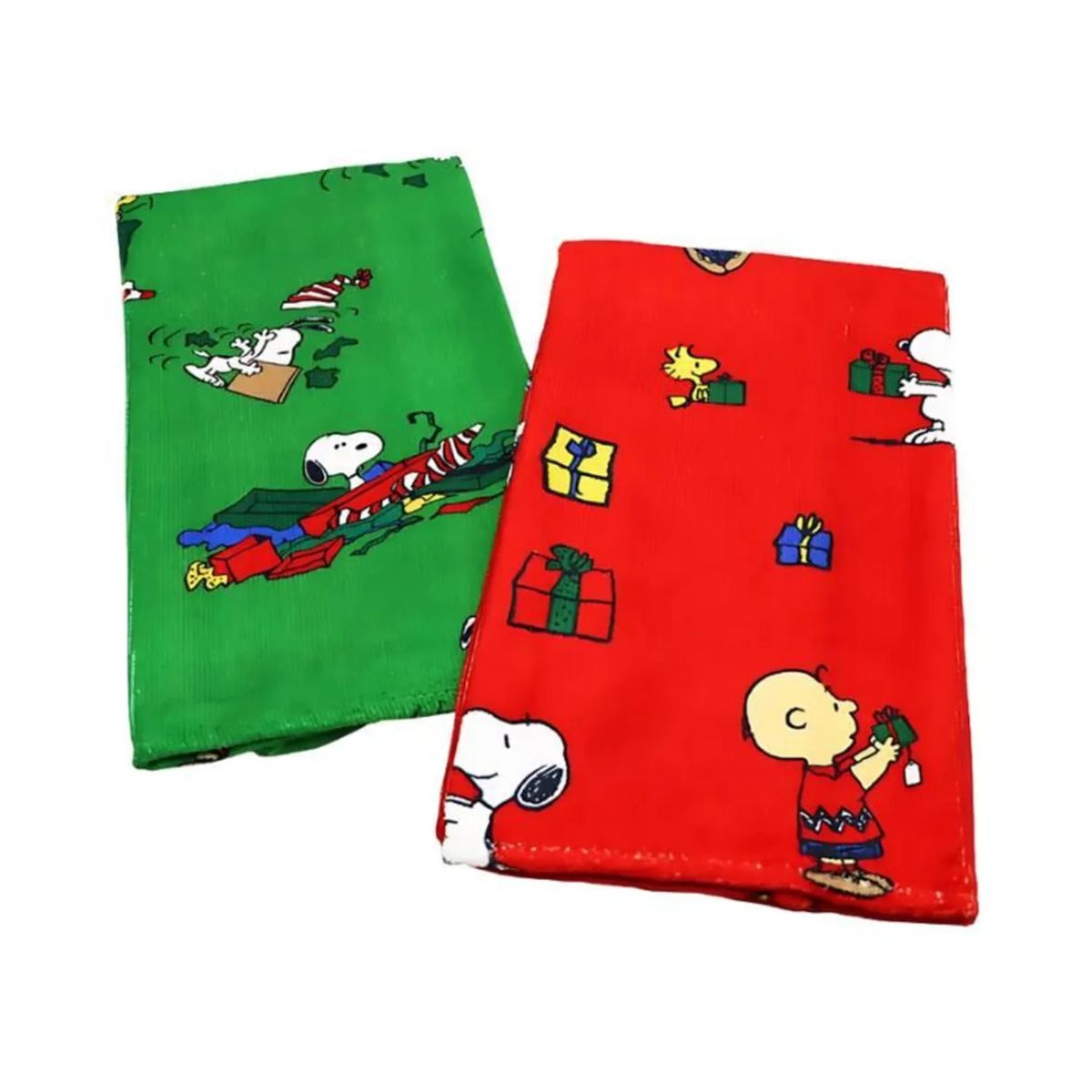 SNOOPY - Set Secadores Navidad Cocina Snoopy x2 45x65cm
