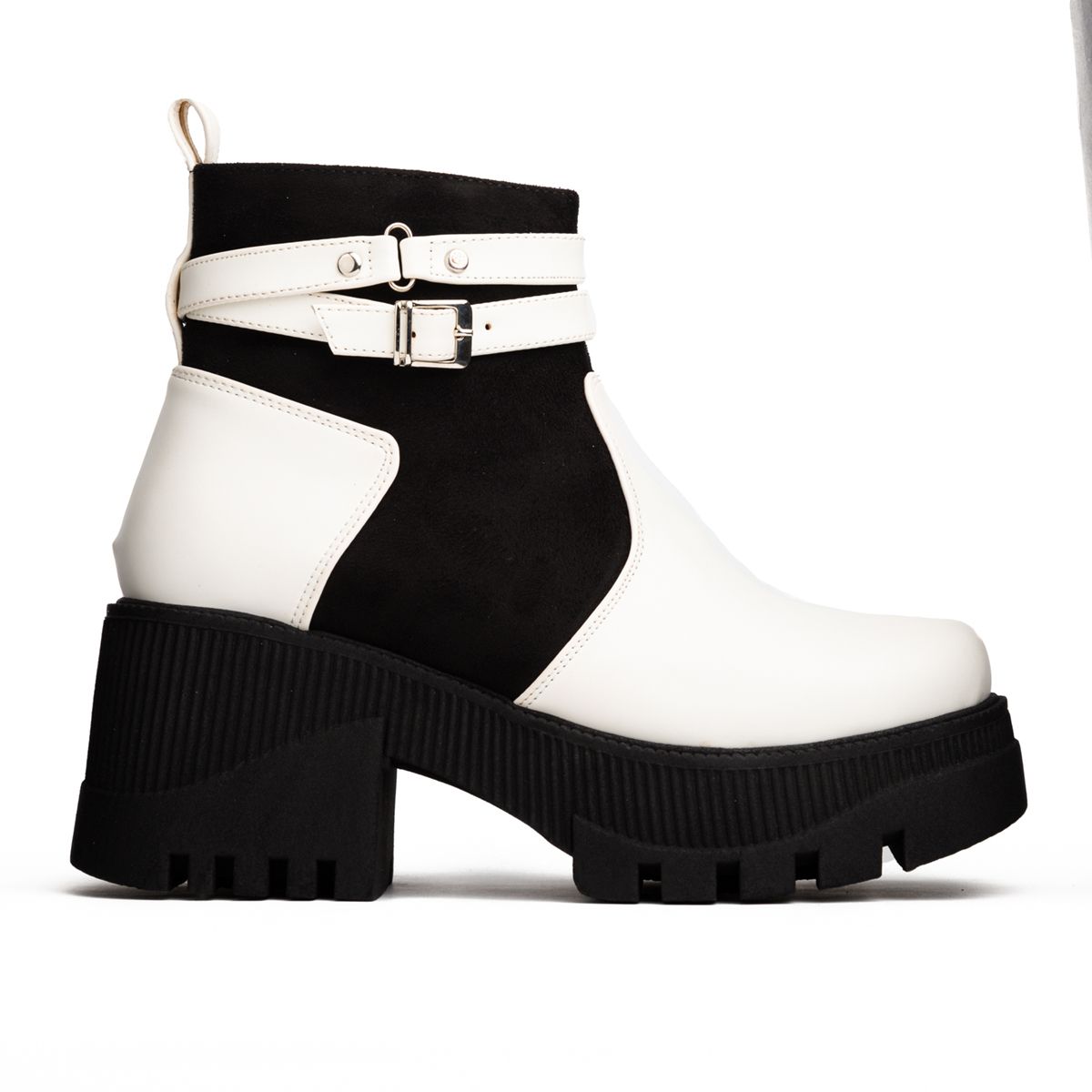 NEBULA - Botas Itala - Nebula - Blanco Negro