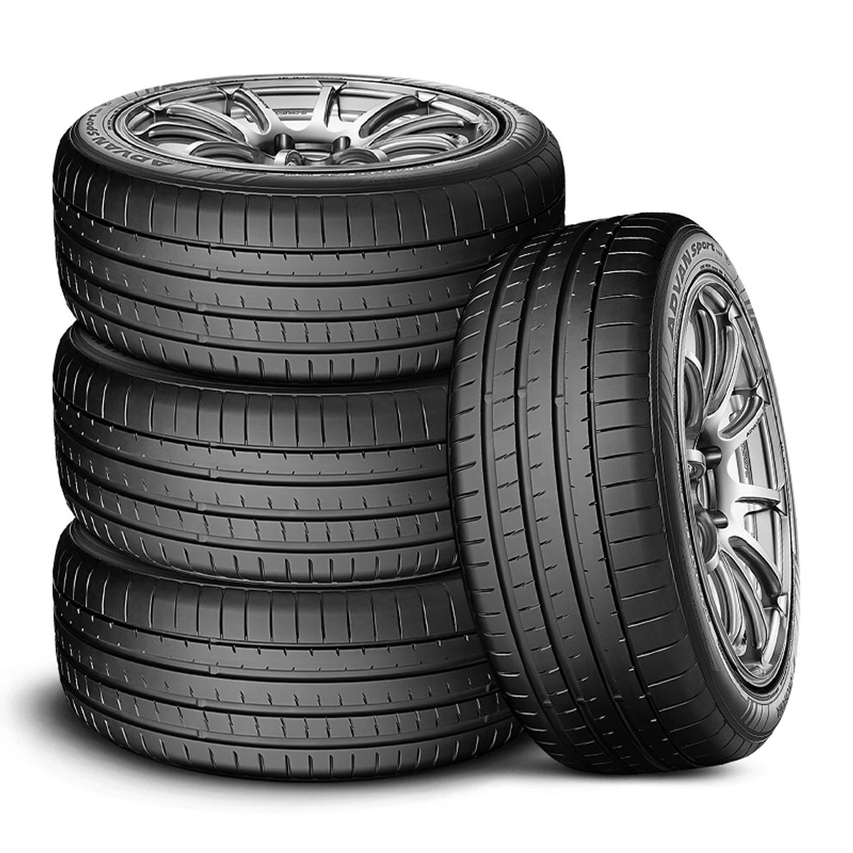 YOKOHAMA - Set X4 LLANTA 31535R22 111Y YOKOHAMA ADVAN Sport V107E TL Rear OE BMW X8