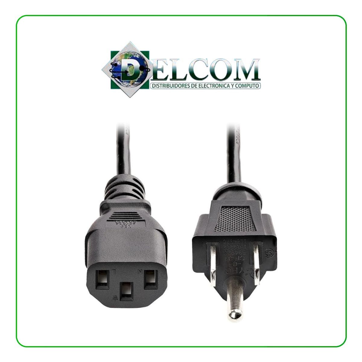 GENERICO - Cable de Poder Delcom 18m