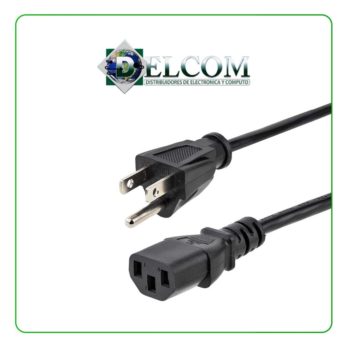 GENERICO - Cable de Poder Delcom 18m