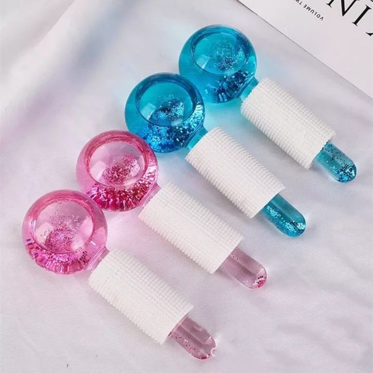 Masajeador Facial Cristal Frío Calor ICE GLOBES Reduce Hinchazón y Poros  GENERICO | Falabella Perú