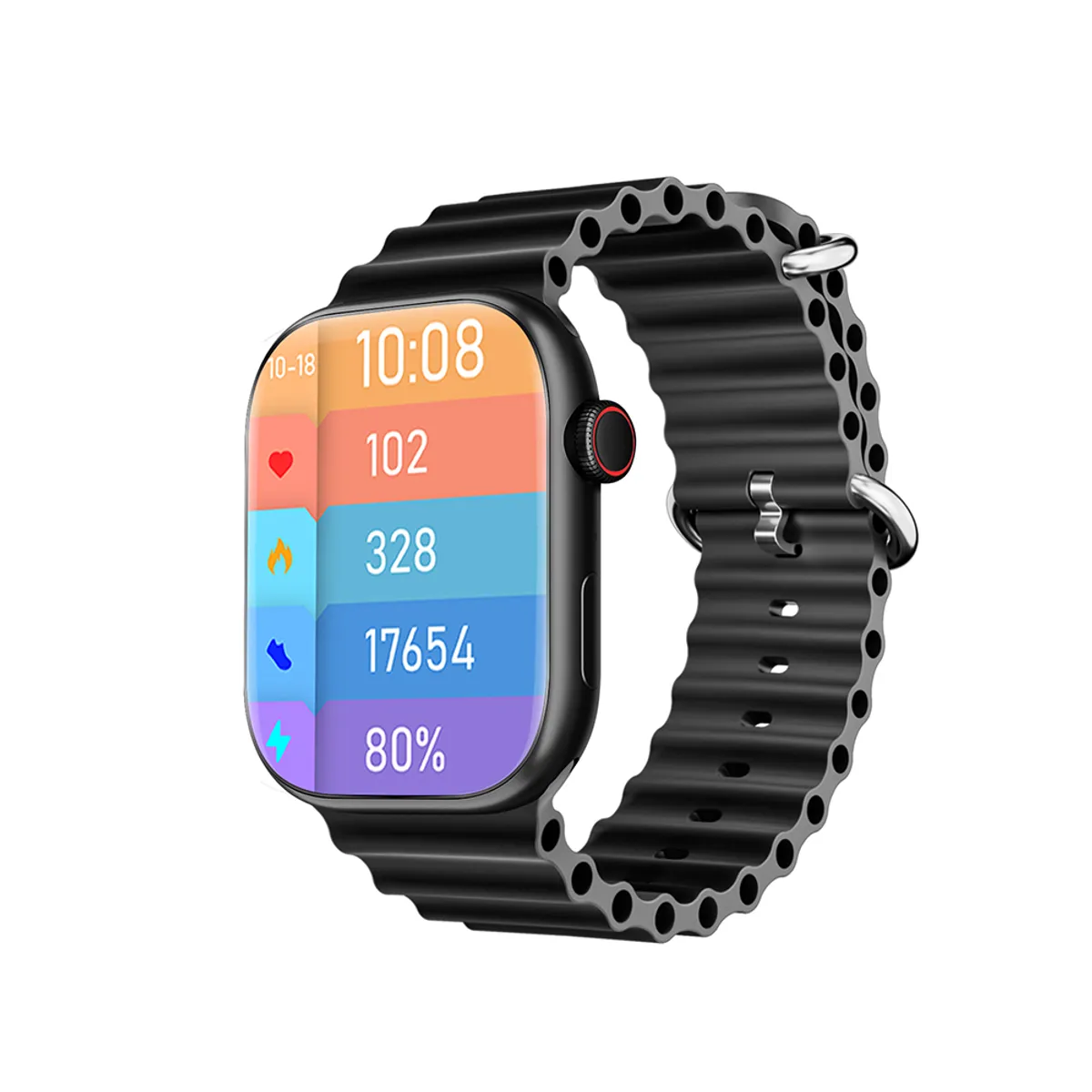 MICCELL - Miccell Smartwatch con notificaciones monitoreo de salud y función de llamadas
